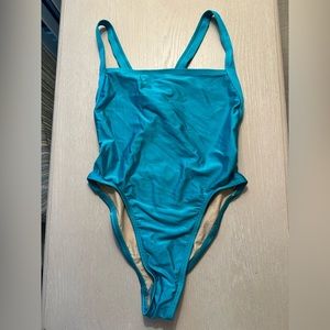 American Apparel Teal Swimsuit